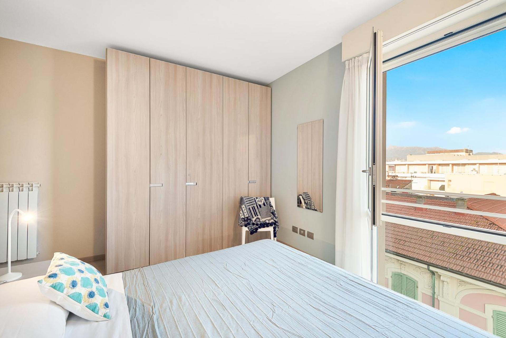 Levante Appartamento Di Pregio, Terrazza E Vista Panoramica Sul Mare E La Citta Viareggio Zewnętrze zdjęcie